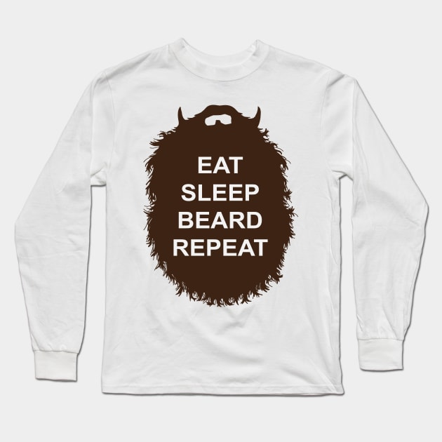 Eat Sleep Long Sleeve T-Shirt by DarkChoocoolat